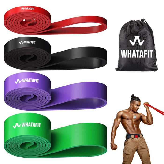 Whatafit Resistance Bands Set - Highly versatile for various resistance training exercises - Image 6