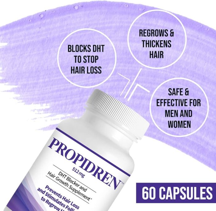 Propidren by HairGenics - DHT blocker for hair growth - Image 3