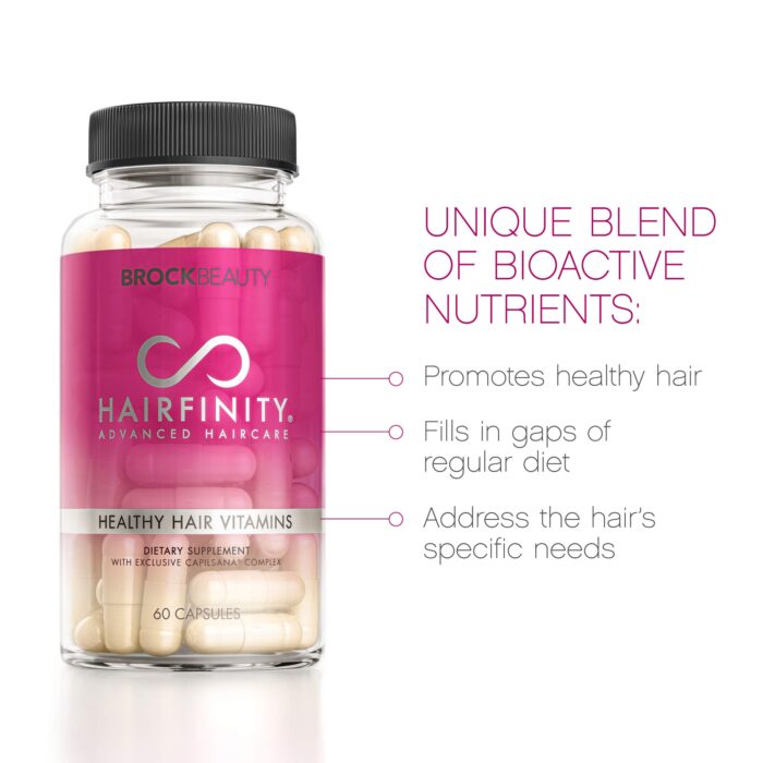 Hairfinity Healthy Hair Vitamins - Comprehensive hair health supplement - Image 3