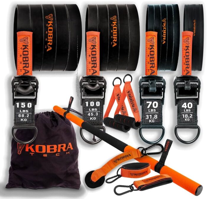 Whatafit Resistance Bands Set - Highly versatile for various resistance training exercises - Image 5