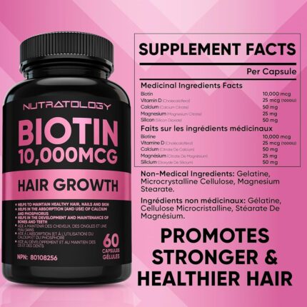 Biotin (Sports Research) - Essential for hair health