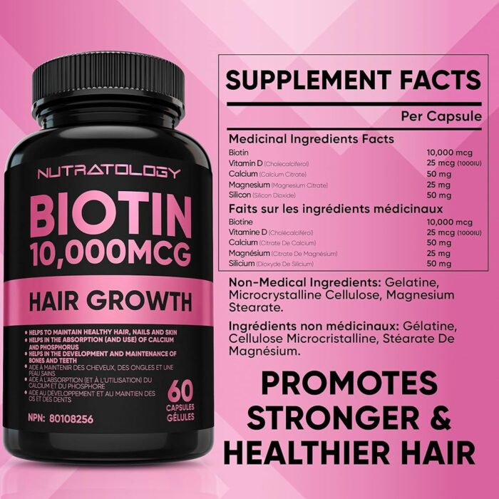 Biotin (Sports Research) - Essential for hair health