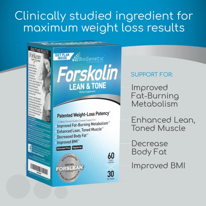 Forskolin (Sports Research) - Enhances fat breakdown