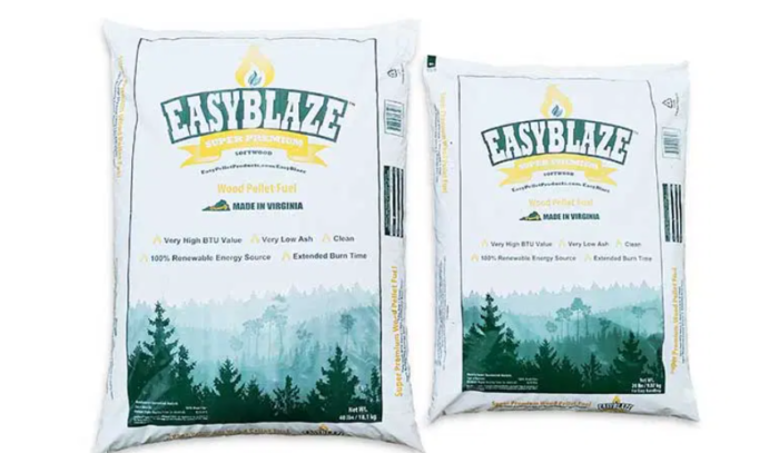 EasyBlaze Premium Softwood Pellets High-quality softwood blend Efficient and clean burn with good heat output​ (Wood Pellet Reviews)​​ (Air Conditioner Lab - Image 2