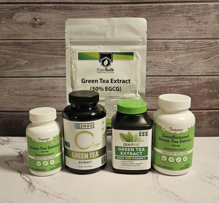 NOW EGCG Green Tea Extract - Known for its fat-burning properties.