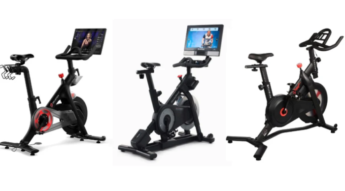 Peloton Bike - Famous for its interactive workouts and live classes