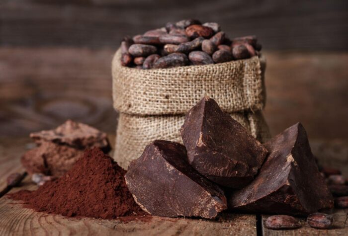 Cocoa - Primary ingredient in chocolate production