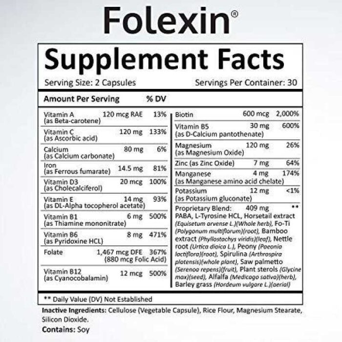 Folexin - Supports overall hair health - Image 9