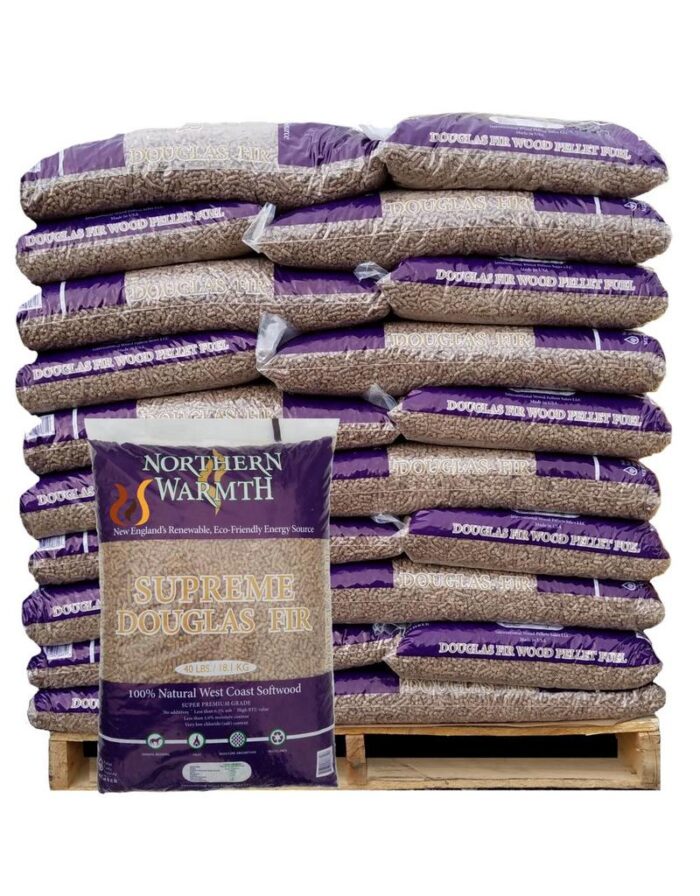 Northern Warmth Super Spruce 100% softwood (spruce) High heat output with clean burning Popular for its efficient heating properties