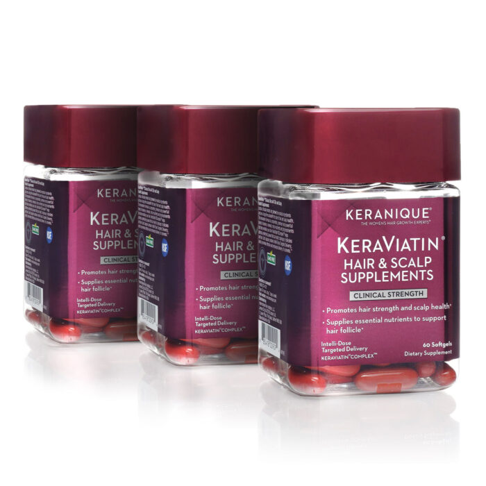 Keranique KeraViatin Hair & Scalp Health Supplements - Promotes hair strength - Image 5