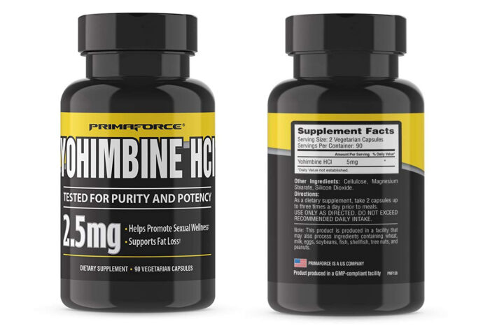Primaforce Yohimbine HCl - Increases adrenaline levels to boost fat loss - Image 4
