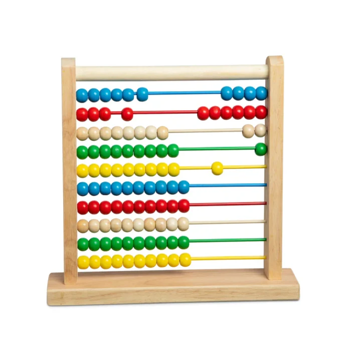 Melissa & Doug Abacus Classic Wooden Toy - Image 3