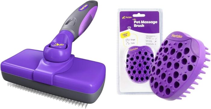 Slicker Brush for Cats by Hertzko