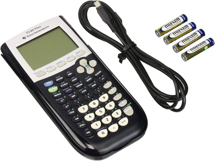TI-84 Plus Graphing Calculator" (Texas Instruments