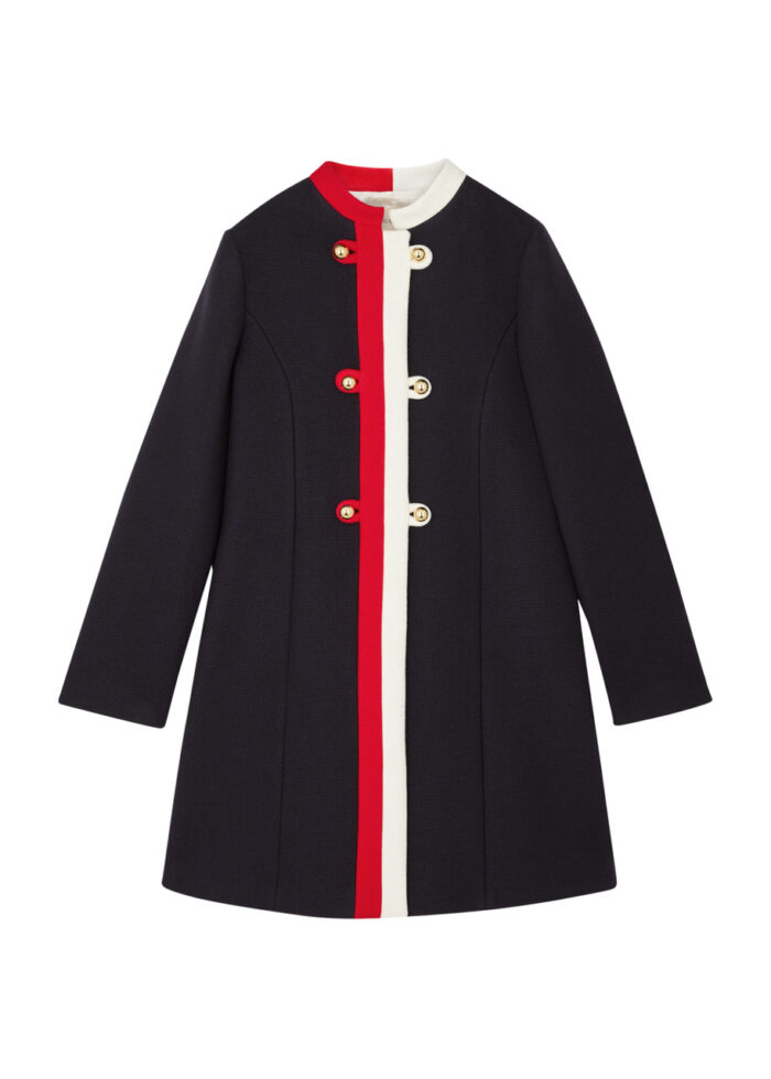 Gucci Kids Wool Blend Coat - Image 2