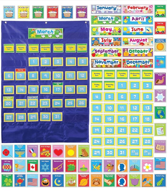 Carson-Dellosa Pocket Charts for Classrooms