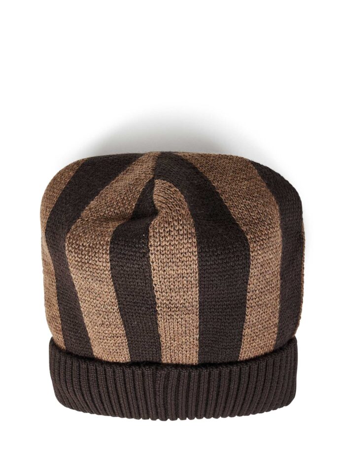 Fendi Kids Logo Beanie - Image 2