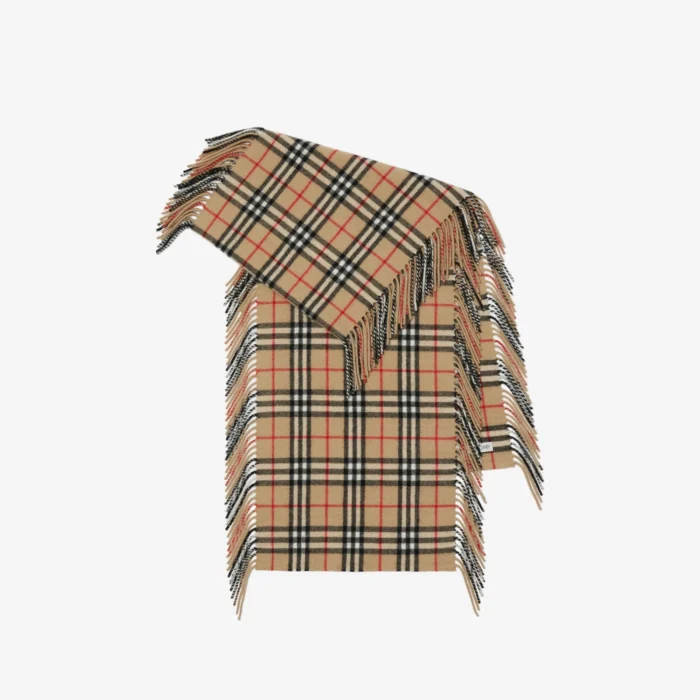 Burberry Kids Vintage Check Scarf - Image 2
