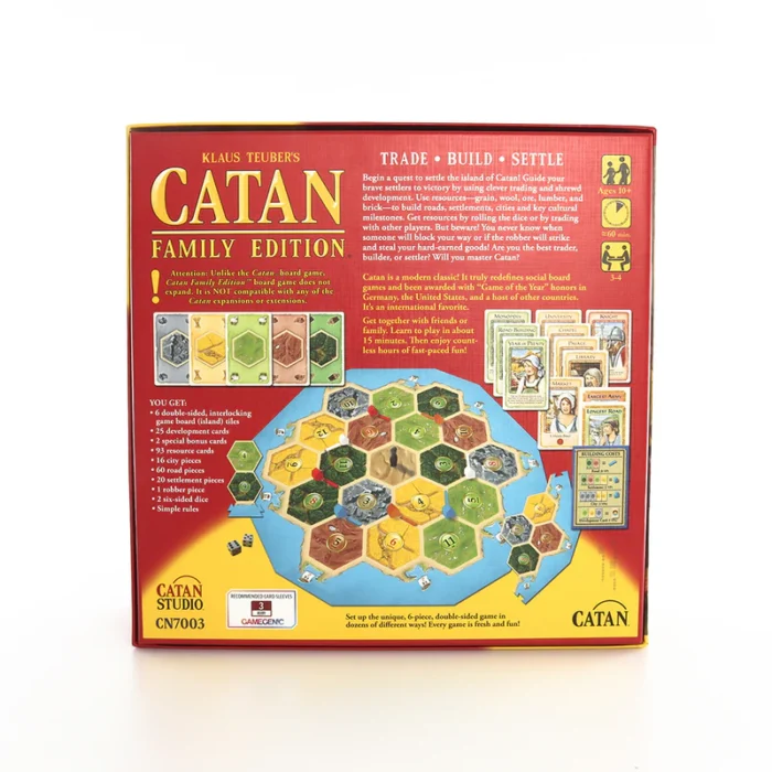 Catan: Family Edition" (Strategy and Math Skills - Image 4