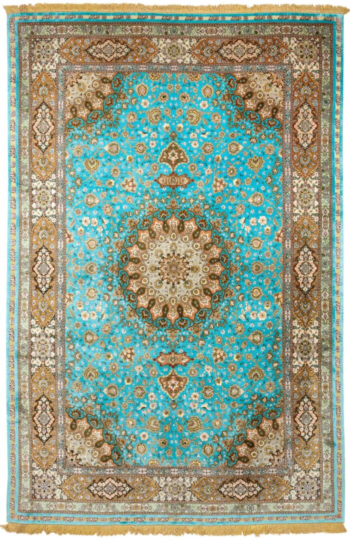 Handcrafted Persian Rugs (Qom, Tabriz) - Image 3