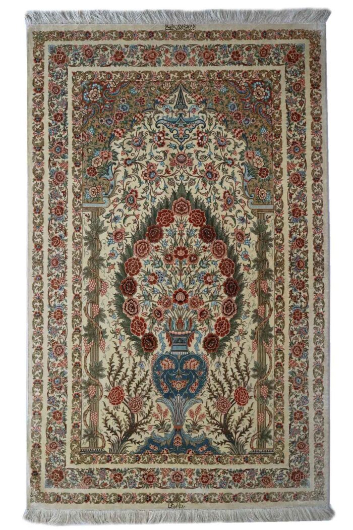 Handcrafted Persian Rugs (Qom, Tabriz)