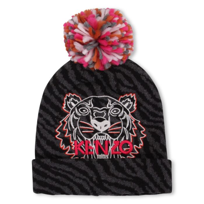 Kenzo Kids Tiger Beanie Hat - Image 4