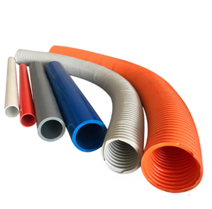 Electrical Conduits (PVC, EMT) – Used to protect and route electrical wiring