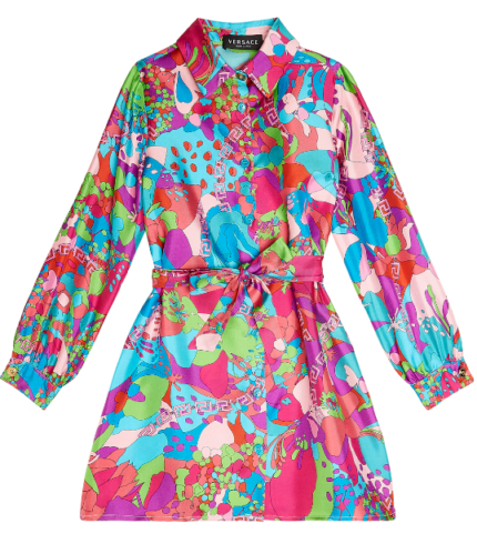 Versace Kids Medusa Print Dress
