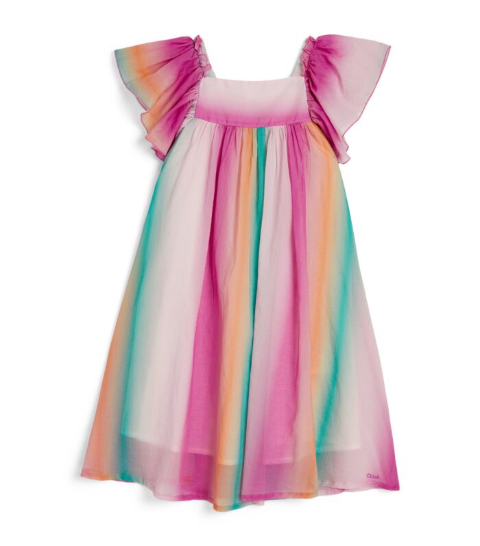 Chloé Kids Ruffled Sleeve Dress - Image 3