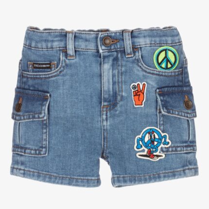 Dolce & Gabbana Kids Denim Shorts