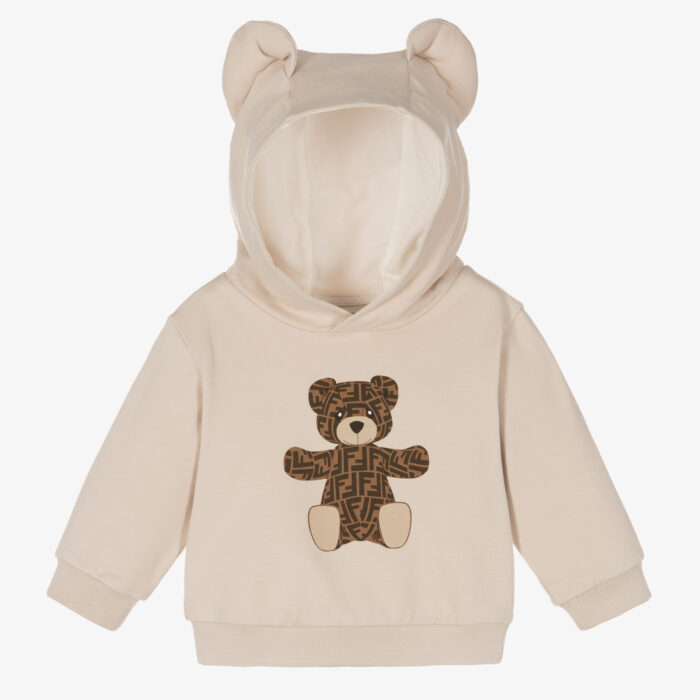 Fendi Kids FF Logo Sweatshirt - Image 4