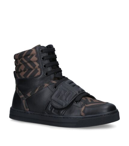 Fendi Kids Logo Sneakers