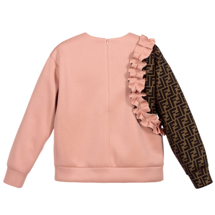 Fendi Kids FF Logo Sweatshirt - Image 7