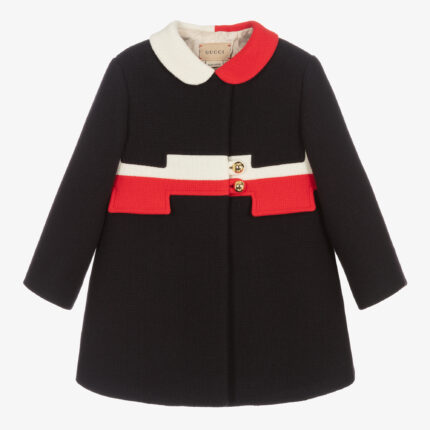 Gucci Kids Wool Blend Coat