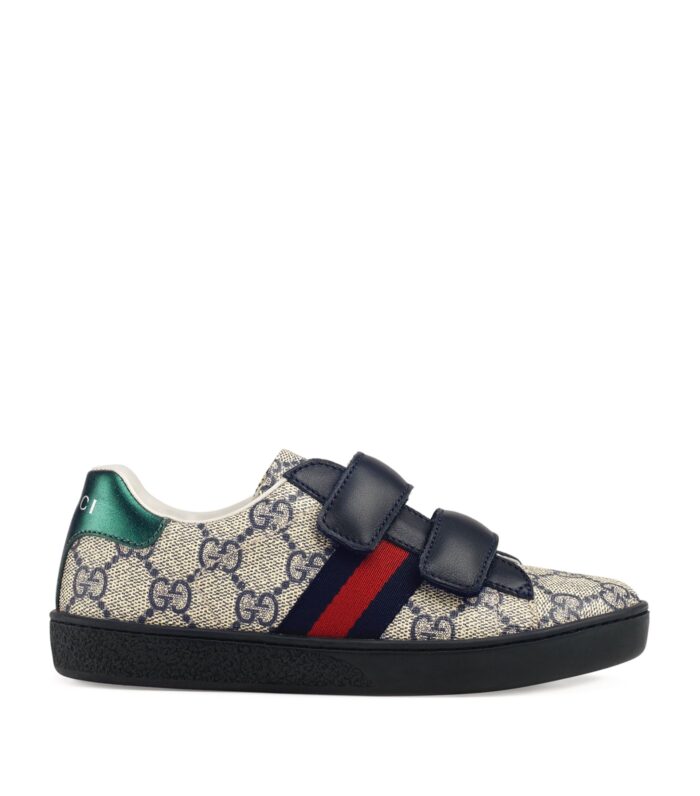 Gucci Kids GG Supreme Sneakers - Image 3