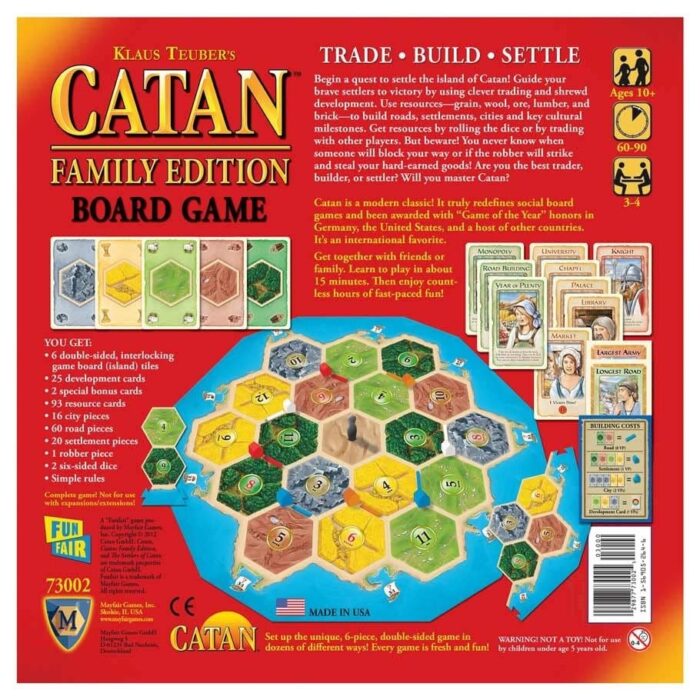 Catan: Family Edition" (Strategy and Math Skills - Image 5