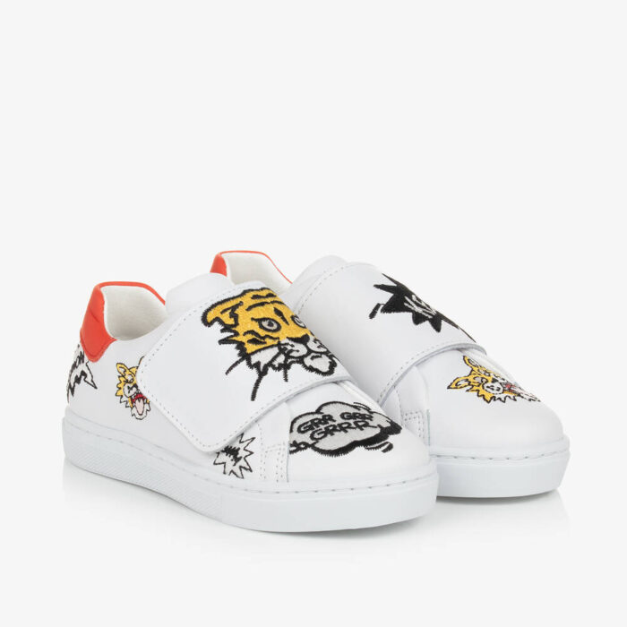 Kenzo Kids Tiger Print Sneakers - Image 5