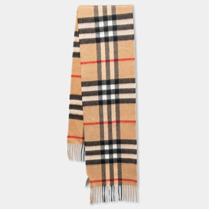 Burberry Kids Vintage Check Scarf - Image 5