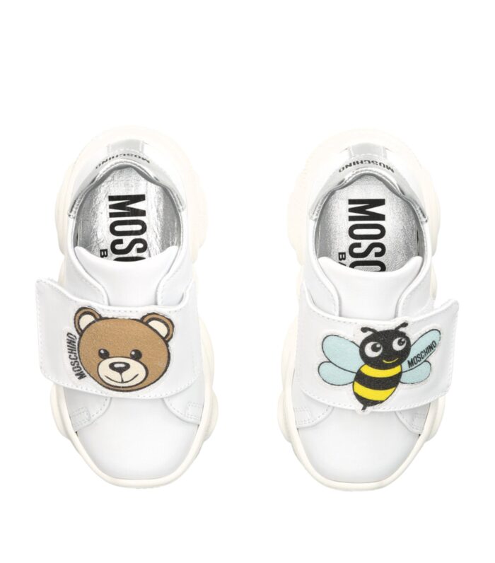Moschino Kids Teddy Bear Sneakers - Image 2