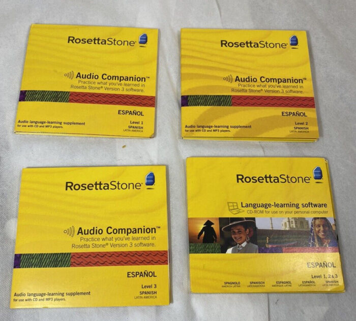 Rosetta Stone Language Learning Software