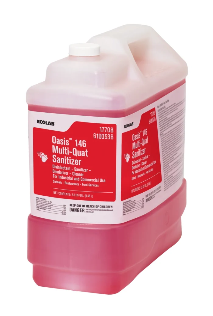 Ecolab Oasis 146 Multi-Quat Sanitizer - Image 4
