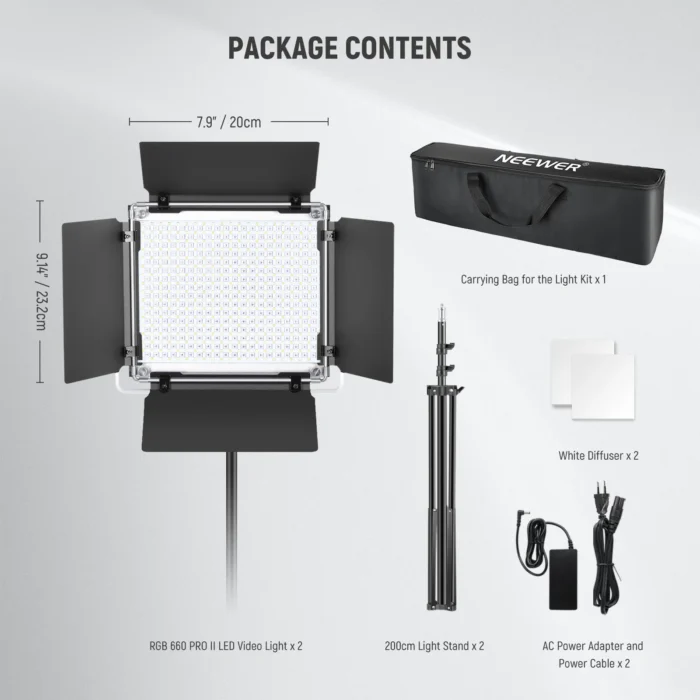 Neewer 660 LED Video Light