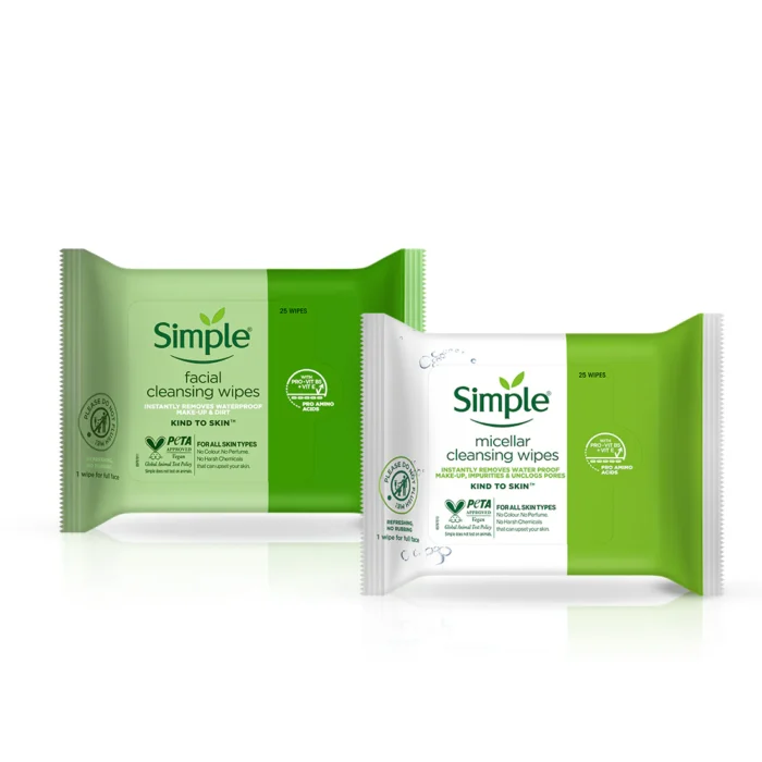 Simple Kind to Skin Cleansing Wipes - Image 7