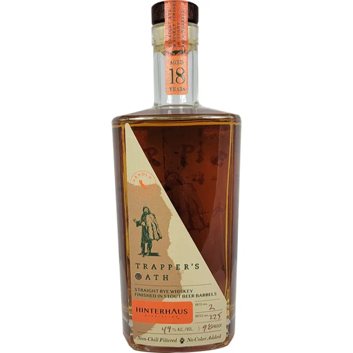 Hinterhaus Distilling Trapper’s Oath 18 Year Rye - Image 5