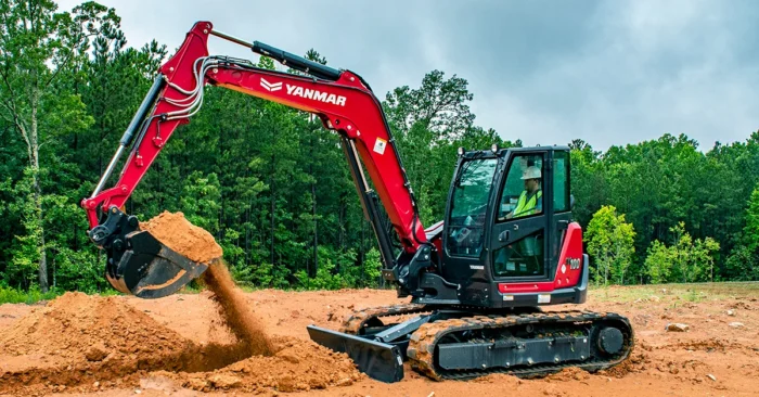 Yanmar ViO80-1A Mini Excavator - Image 9