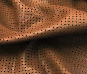 perforated leather