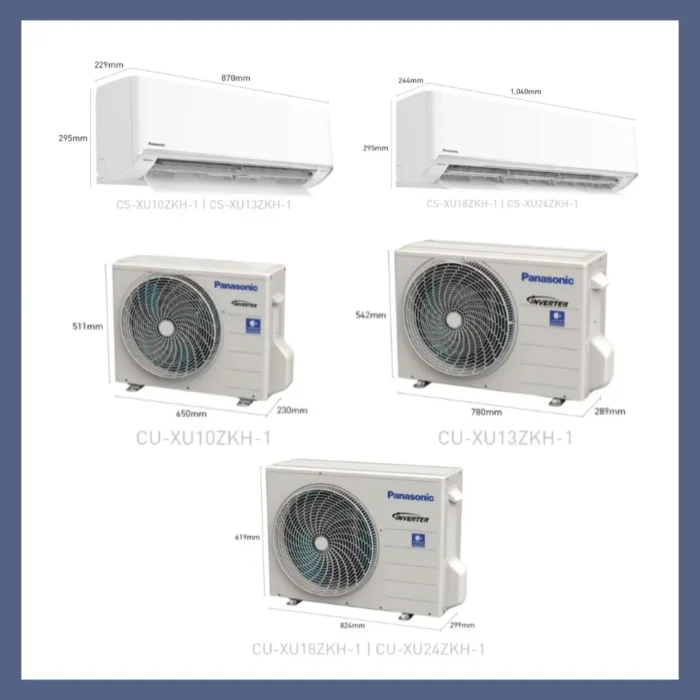 Panasonic Inverter Split AC (CS/CU-XU Series)