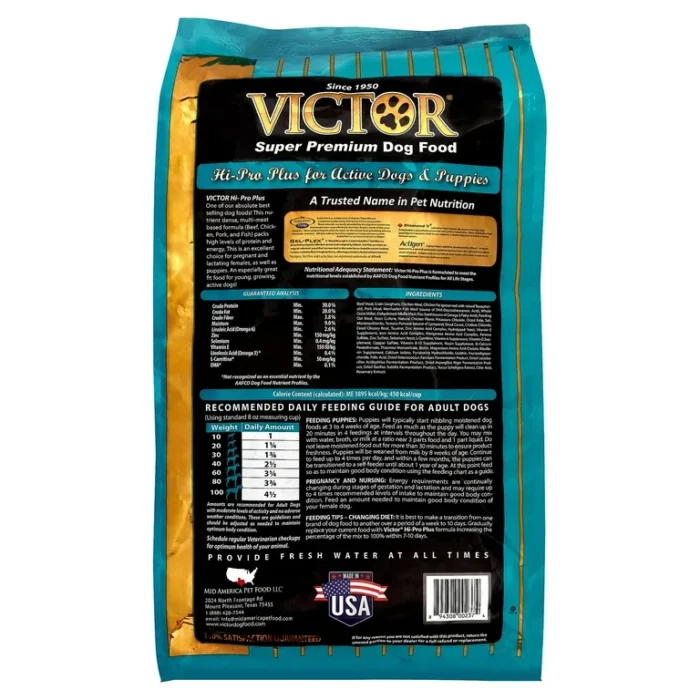 Victor Hi-Pro Plus Formula Dry Dog Food - Image 4