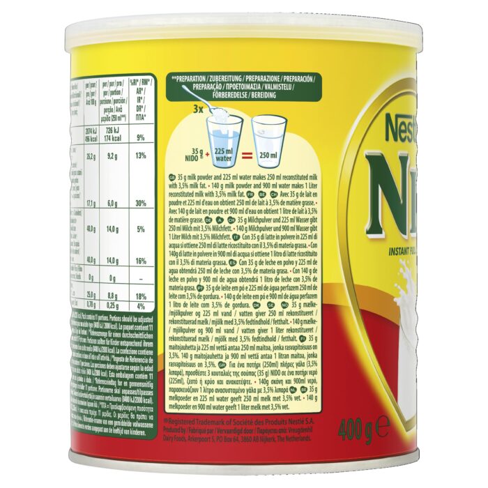 Nido Instant Full Cream Milk Powder - Image 2