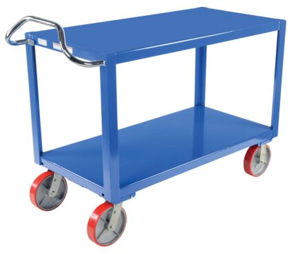 Vestil Heavy-Duty Wheeled Cart 450L